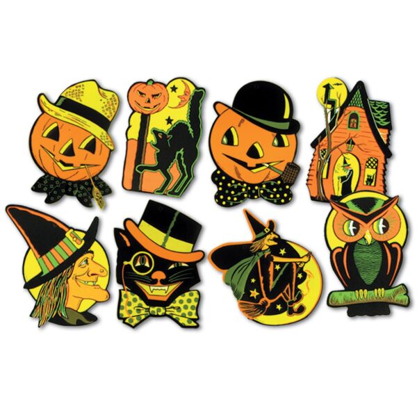 Assorted Halloween Cutouts - Four Designs
