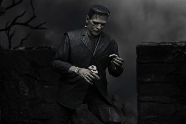 Universal Monsters Ultimate Frankenstein's Monster (B/W) 7" Scale Figure