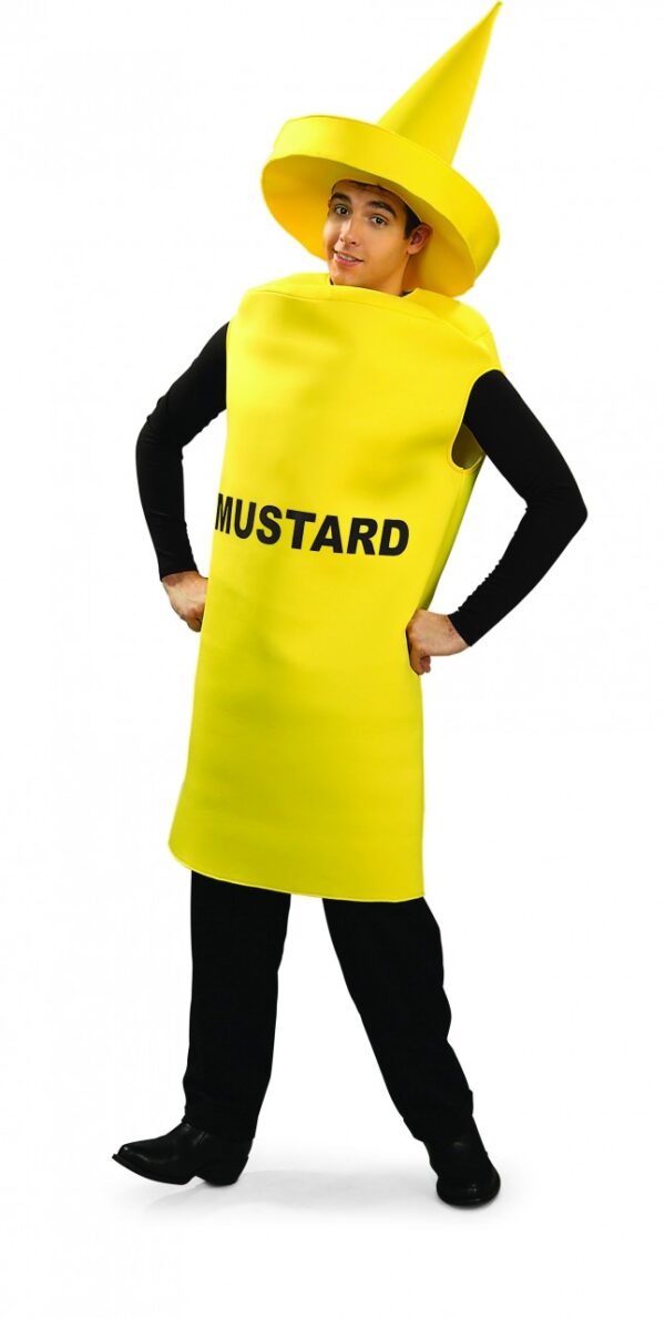 Mustard Bottle Adult Costume