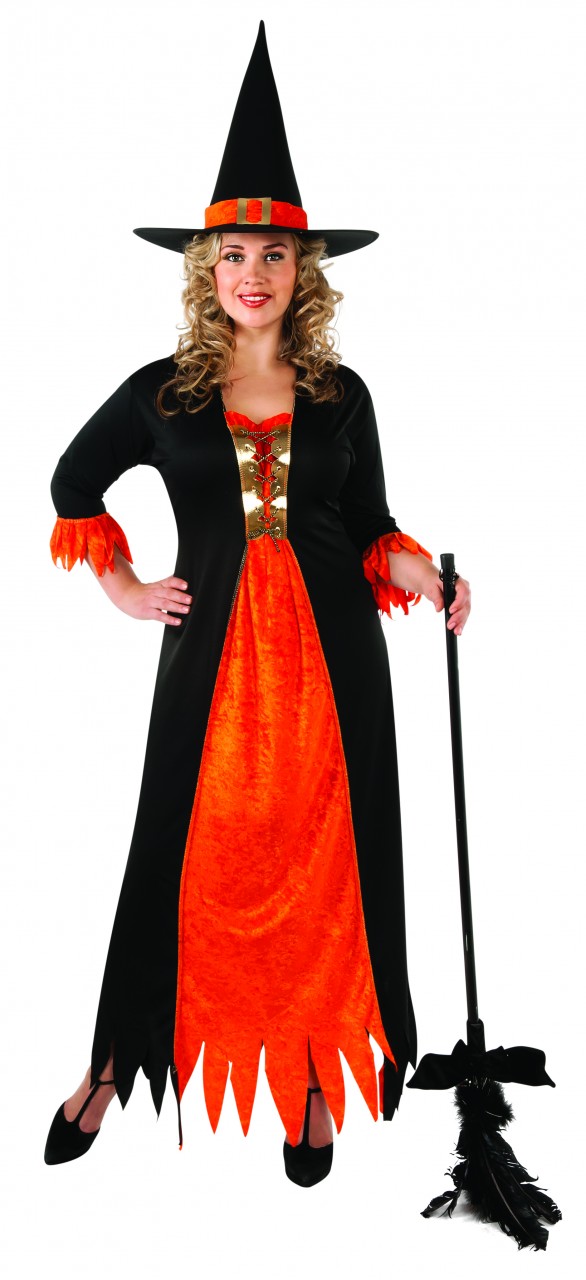 Gothic Witch Womens Plus Size Costume