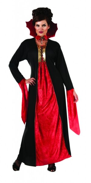 Gothic Vampiress Womens Plus Size Costume