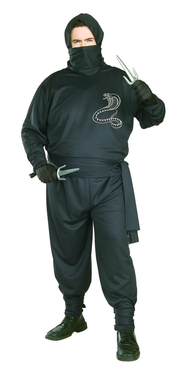 Ninja  Men's Plus Size Costume