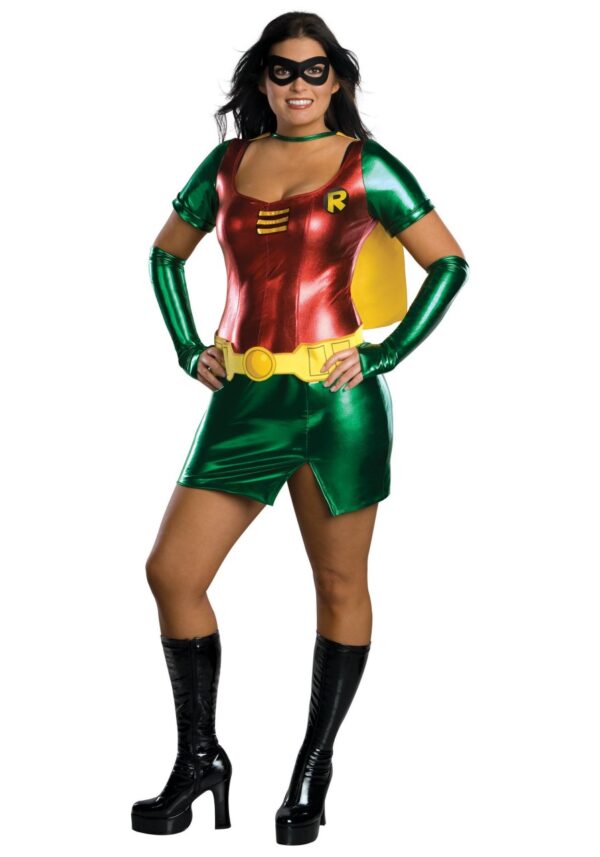 Robin Women's Superhero Plus Size Costume