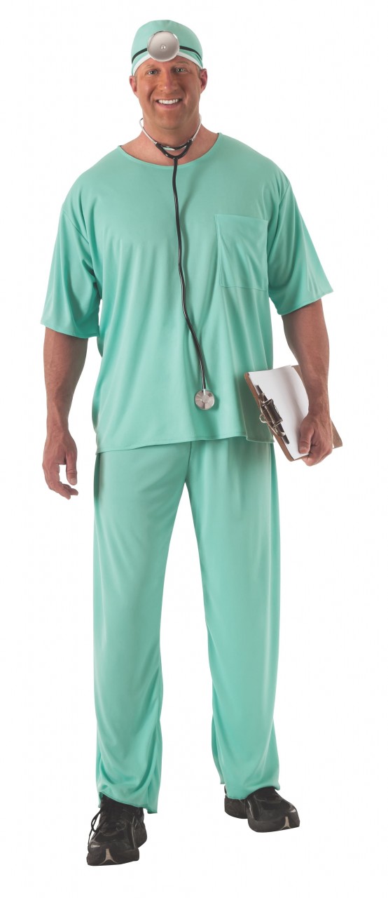 Doctor Plus Size Men's Costume