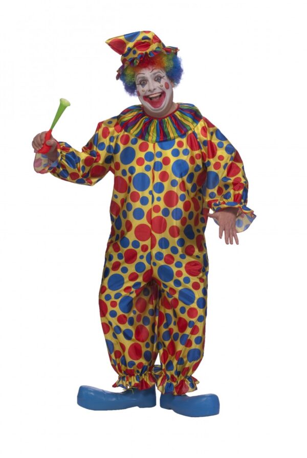 Polka Dot Clown Plus Size Costume