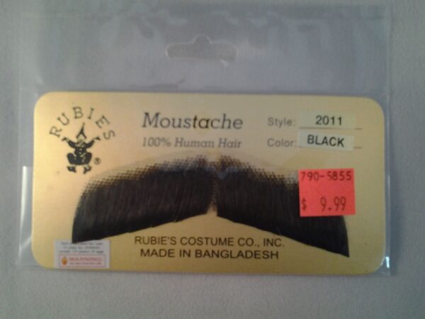 Gentleman's Moustache Human Hair