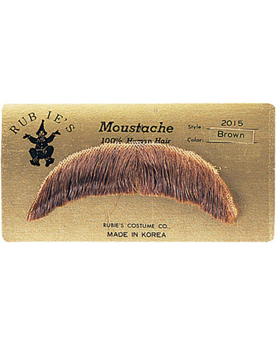 Basic Character Moustache Human Hair