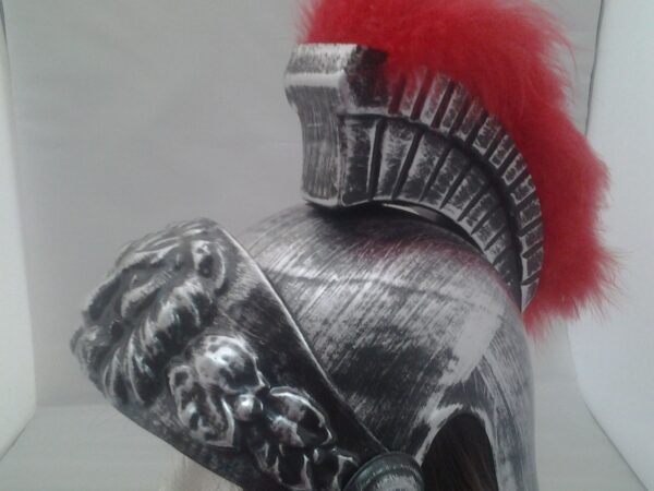 Roman Soldier Helmet Silver