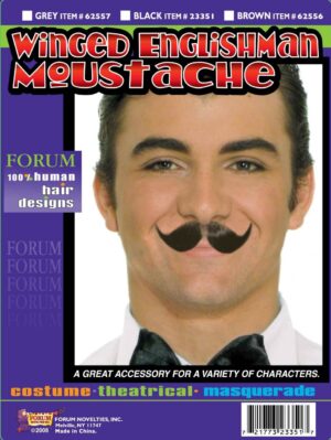 Winged Englishman Moustache
