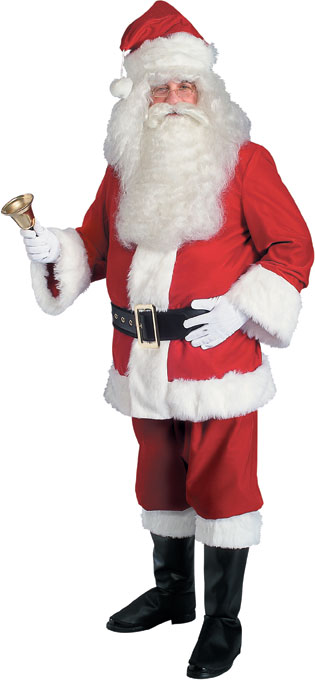 Super Deluxe Velvet Santa Suit