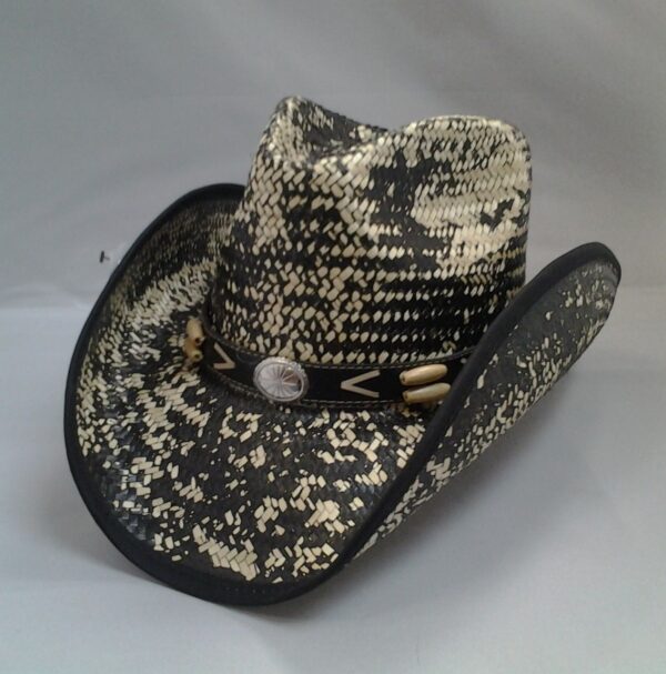 Distressed Western Cowboy Hat
