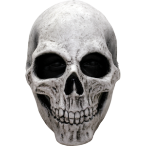 White Skull Latex Mask