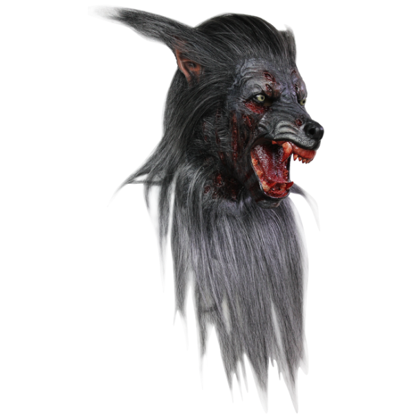 Black Werewolf Deluxe Mask
