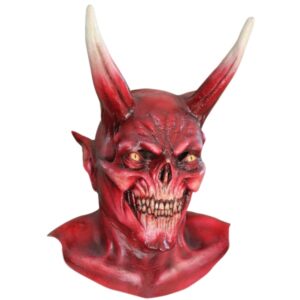 The Red Devil Latex Mask