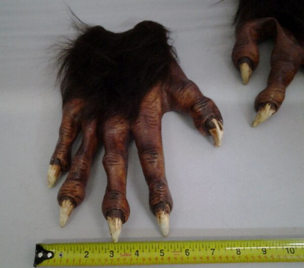 Deluxe Werewolf Hands Gloves