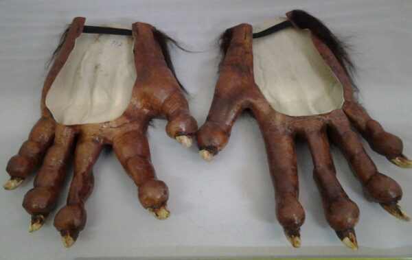 Deluxe Werewolf Hands Gloves