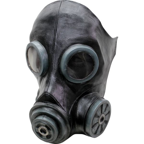 Black Smoke Gas Mask