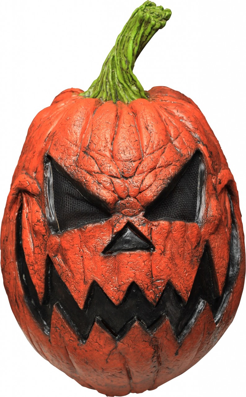 Vintage Pumpkin Half Mask 