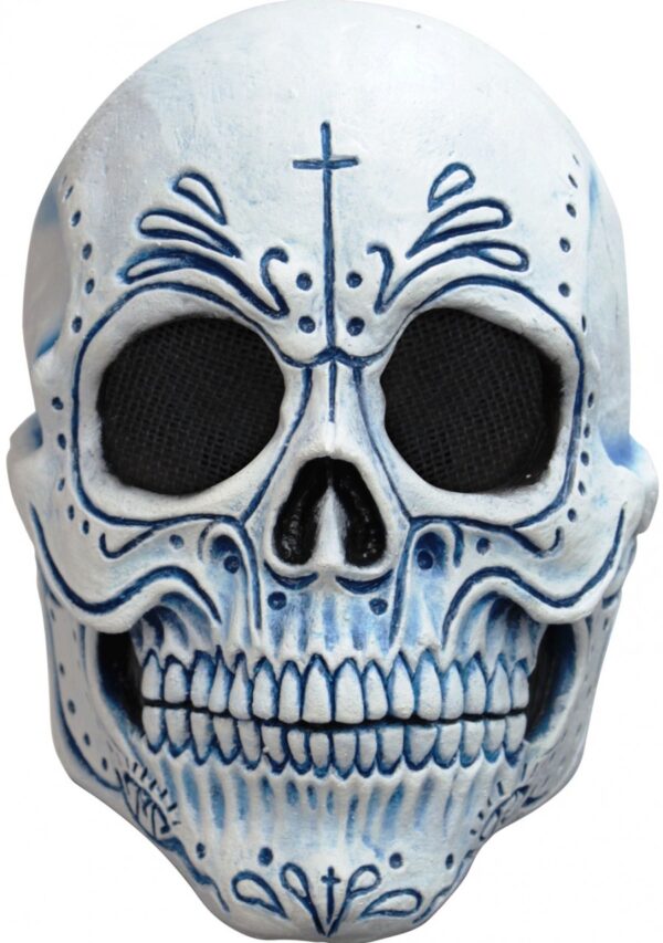Mexican Catrin Adult Latex Skull Mask