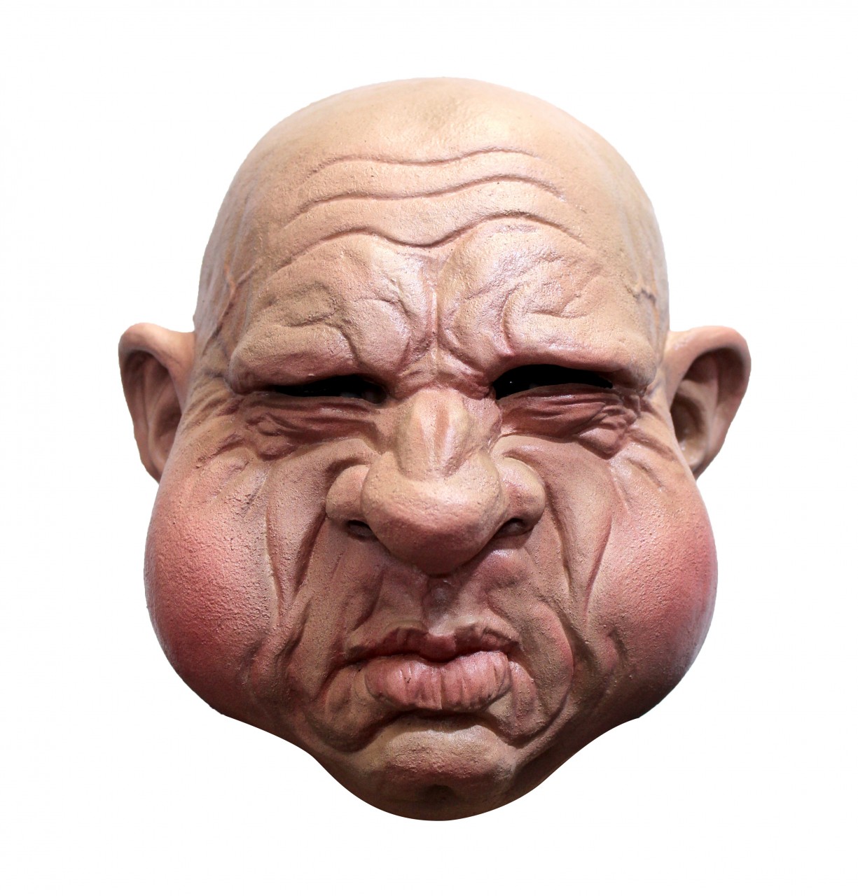 Constipated Old Man Latex Mask