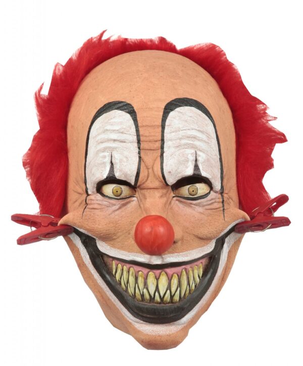 Tweezer Clown Latex Mask