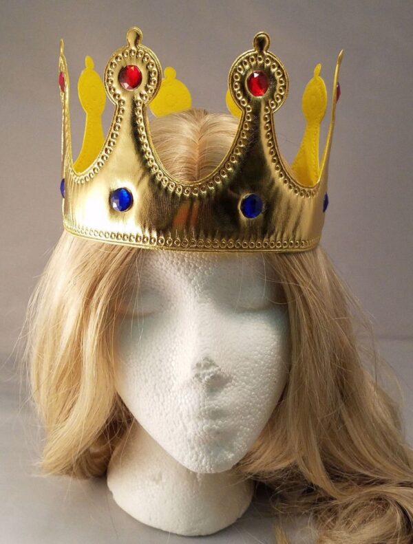 Gold Jeweled Crown