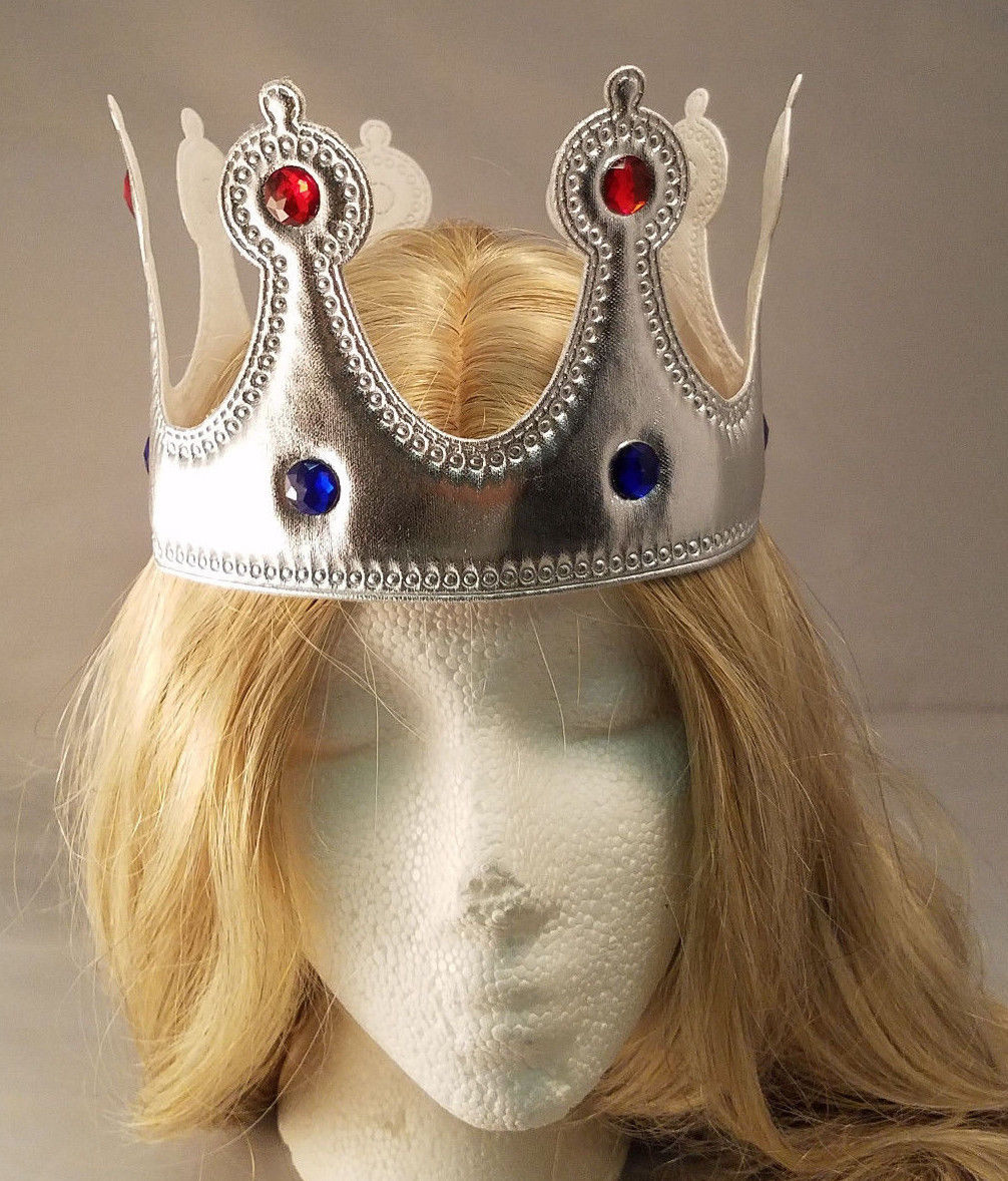 Silver Jeweled Crown
