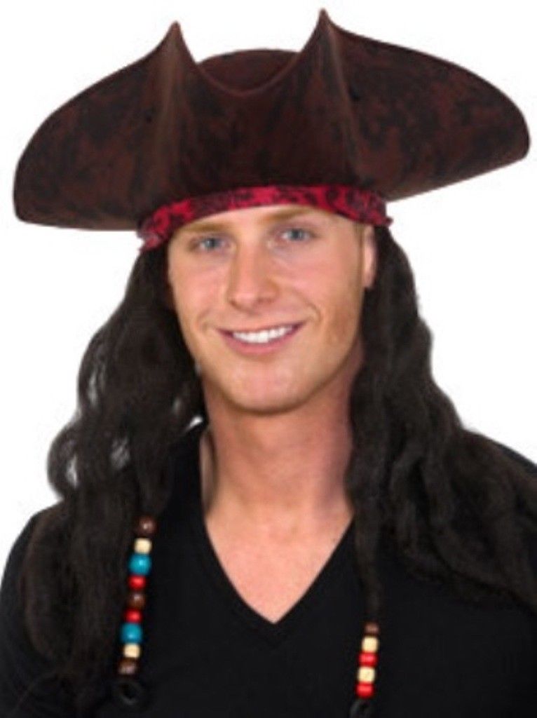 Deluxe Caribbean Pirate Hat Screamers Costumes