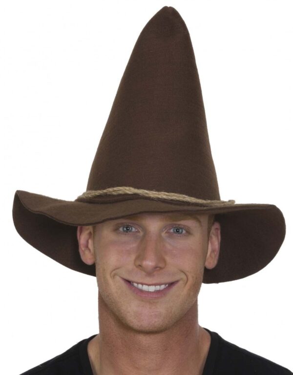Scarecrow Hat with Rope Band