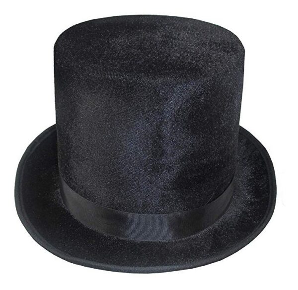 Black Velvet Top Hat