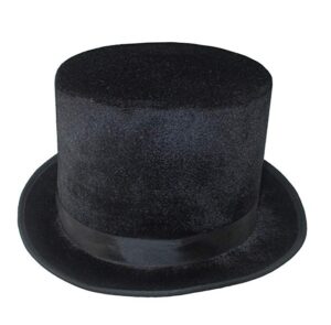 Black Velvet Top Hat