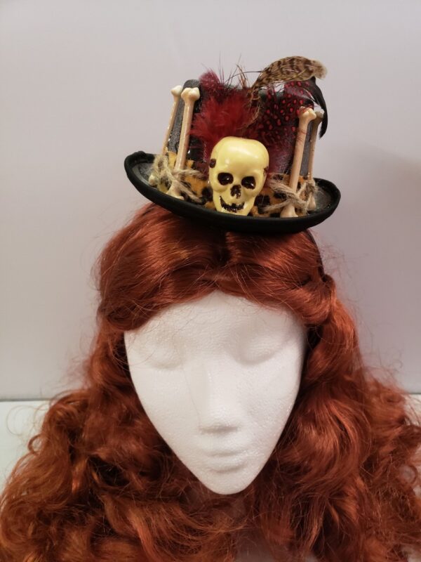 Voodoo Witch Doctor Mini Top Hat