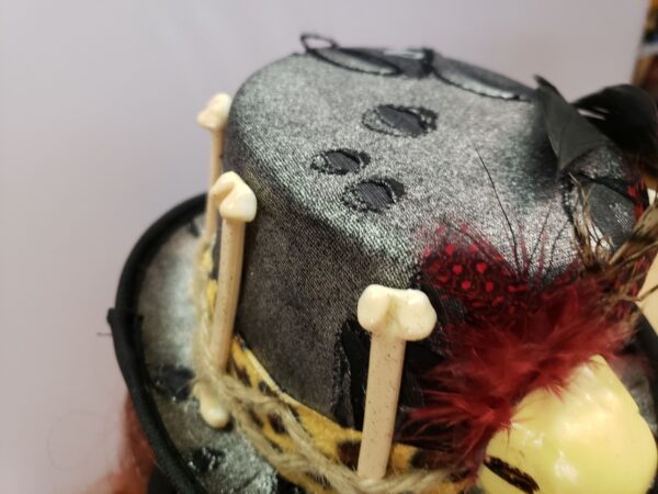 Voodoo Witch Doctor Mini Top Hat