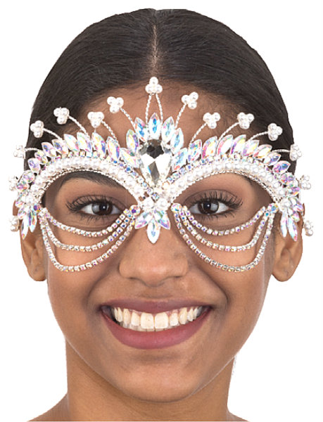 Jeweled Tiara Mask