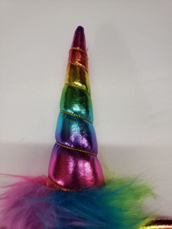 Rainbow Unicorn Horn on Headband