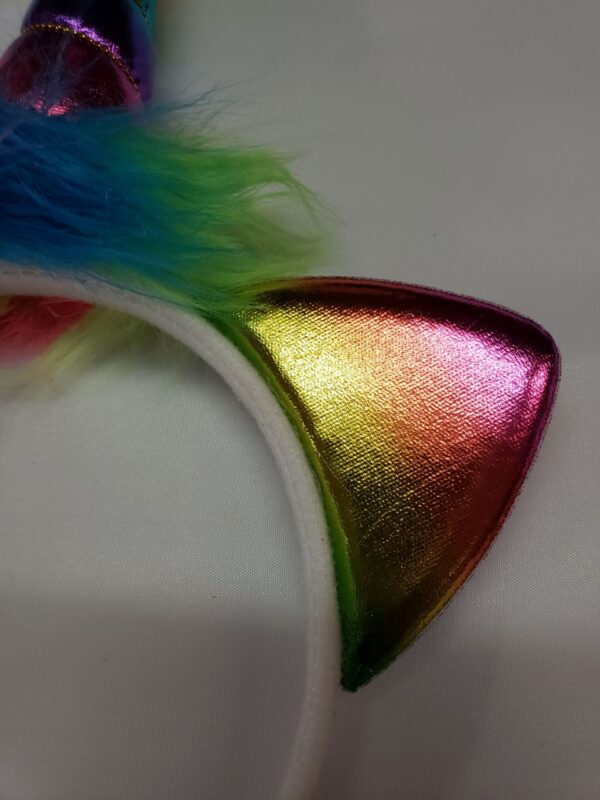 Rainbow Unicorn Horn on Headband