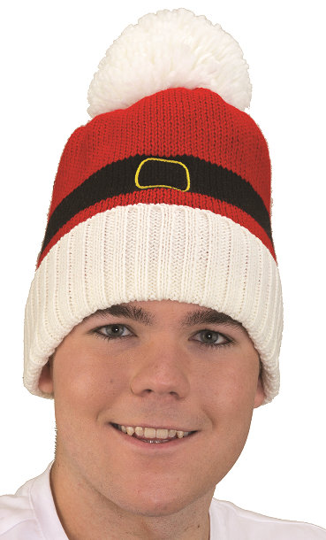 Santa Pants Knit Hat