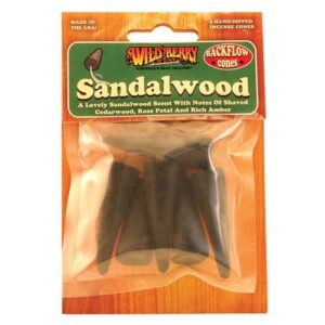 Sandlewood Back Flow Cone Incense