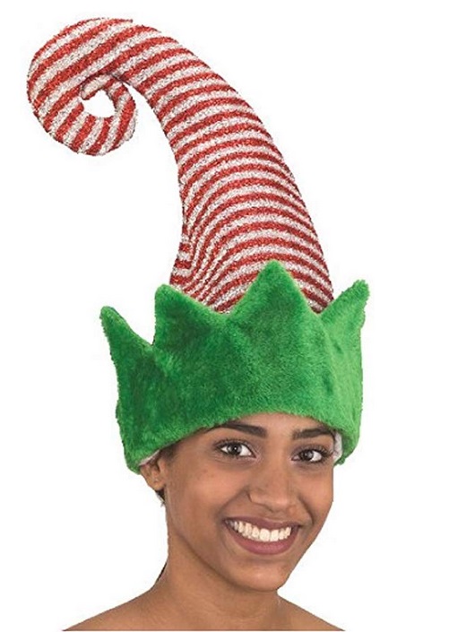 Striped Elf Hat