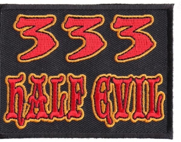 333 Half Evil Patch