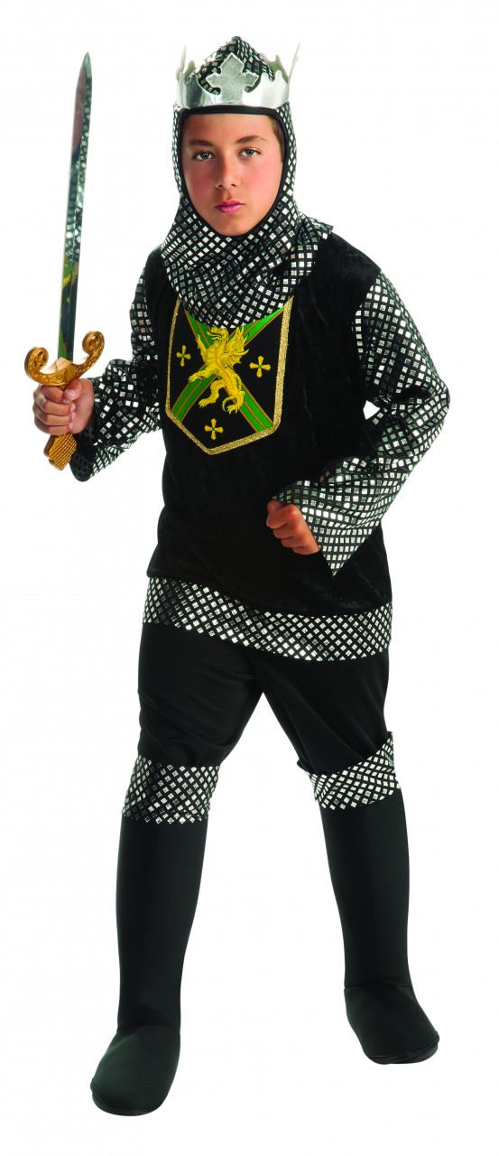 Warrior King Kids Medievail Knight Costume