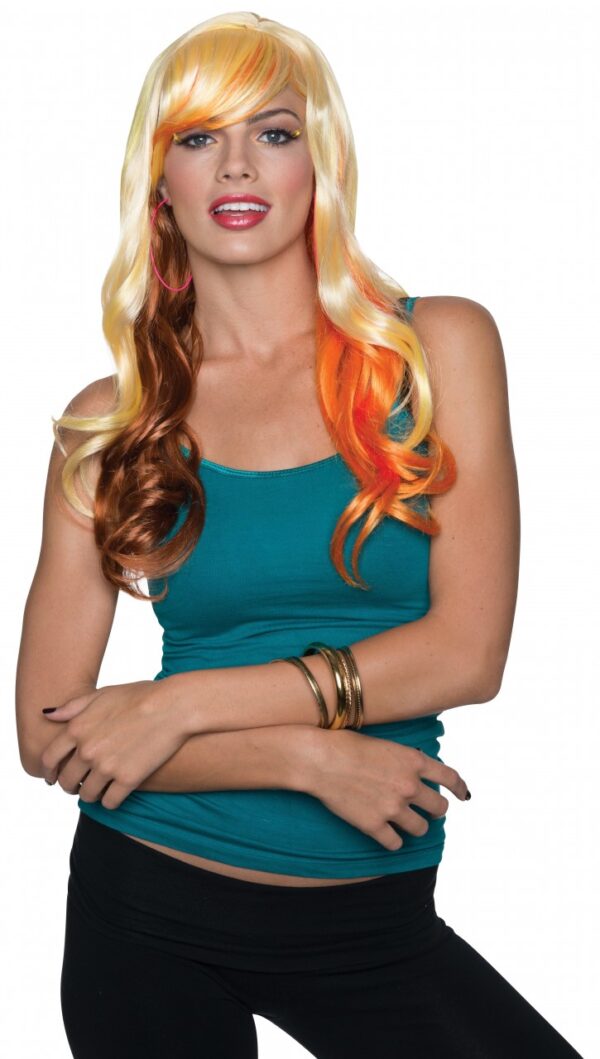 Fancy Wig Blonde/Brown/Orange