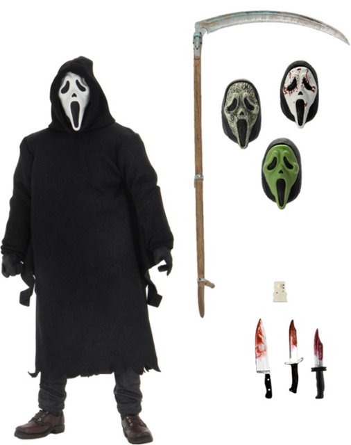 Ghost Face – 7” Scale Action Figure – Ultimate Ghost Face