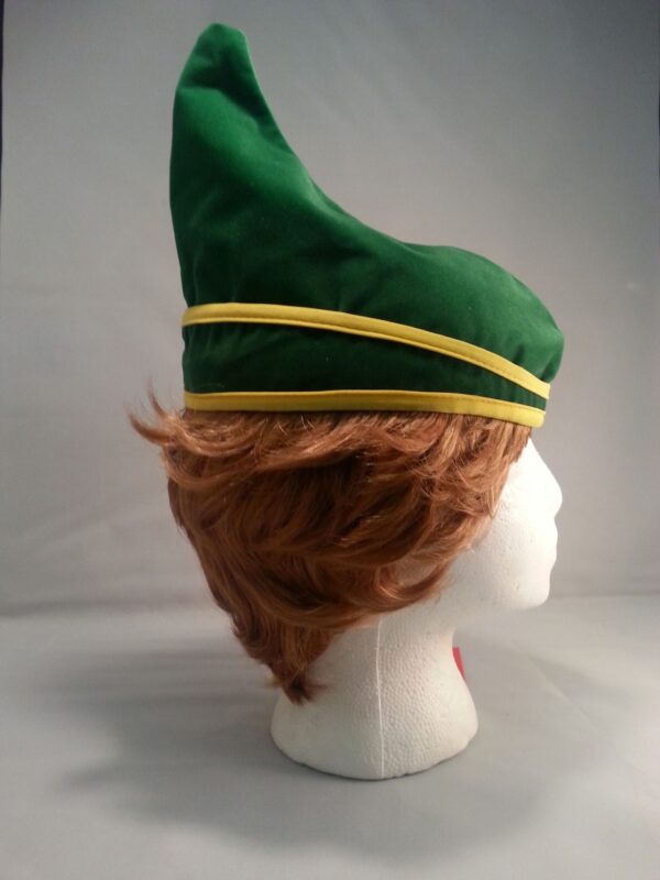 Velvet Green Elf Hat