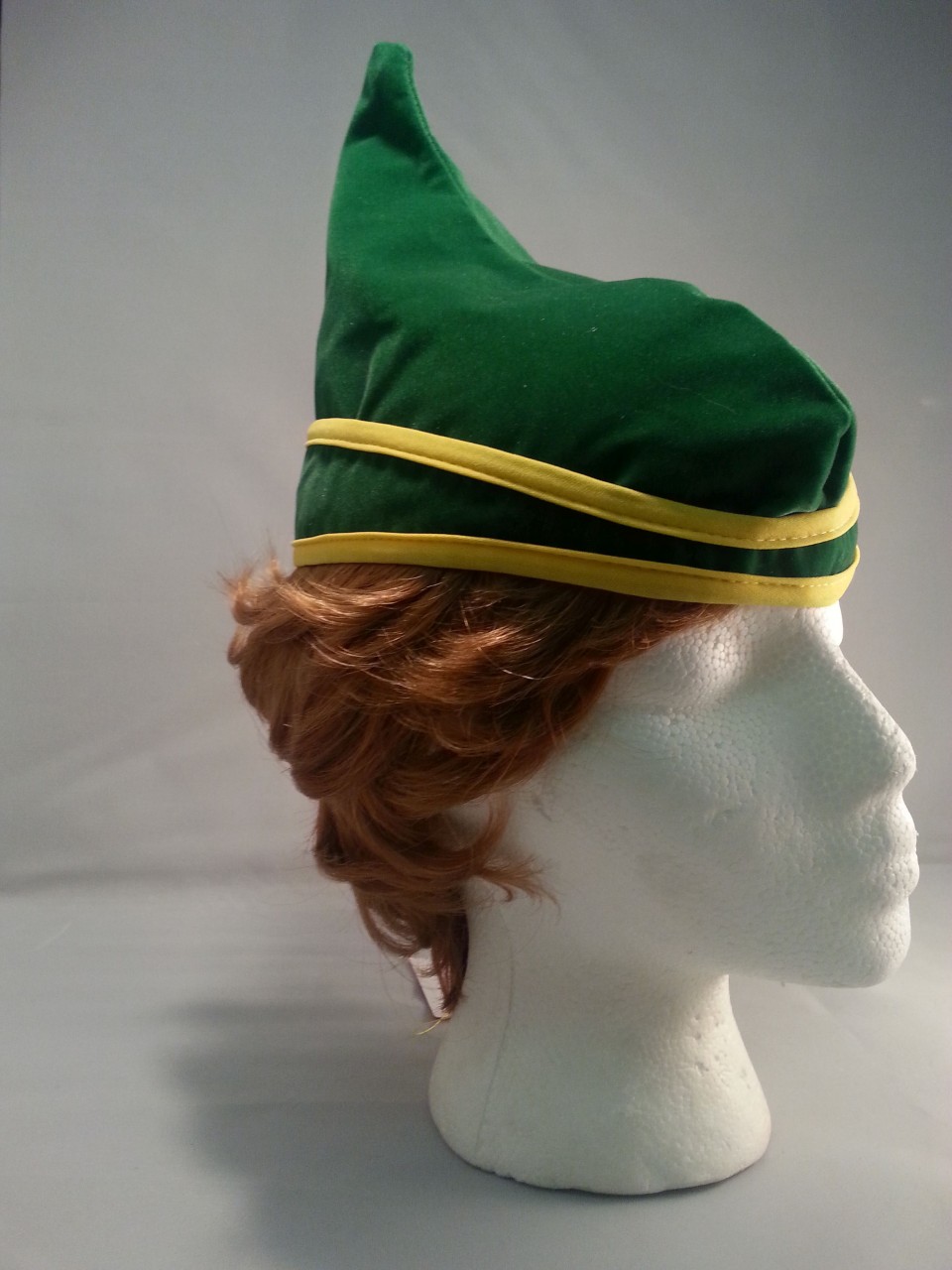 Velvet Green Elf Hat