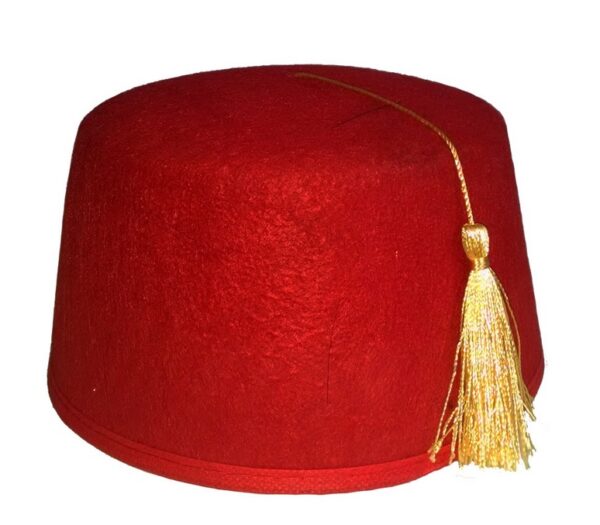 Red Fez Hat