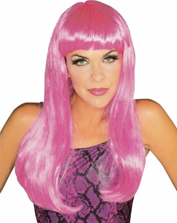 Glamour Wig Hot Pink