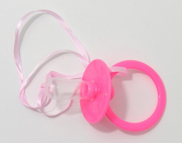 Jumbo Pink Baby Pacifier