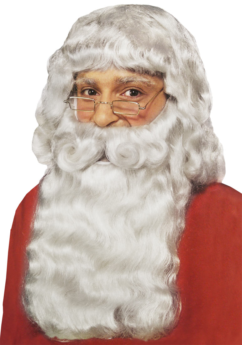 Professional Santa Wig and Beard Set