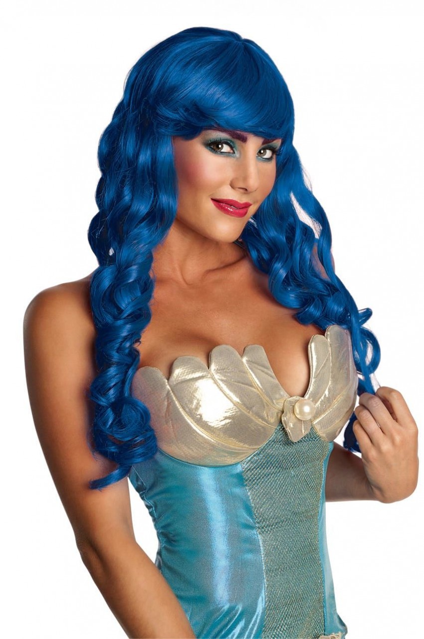 Mermaid Wig - Blue